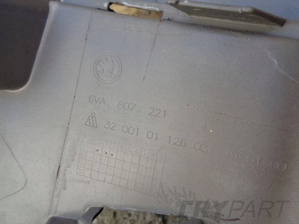 SKODA FABIA IV 4 6VA 21- Front Bumper