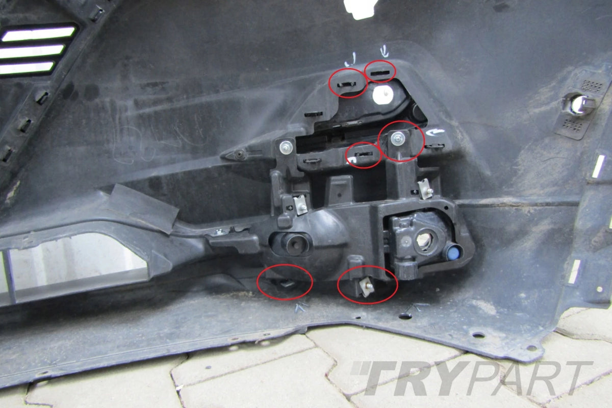 Front Bumper Nissan Qashqai II 2 J11 Lift 17-20