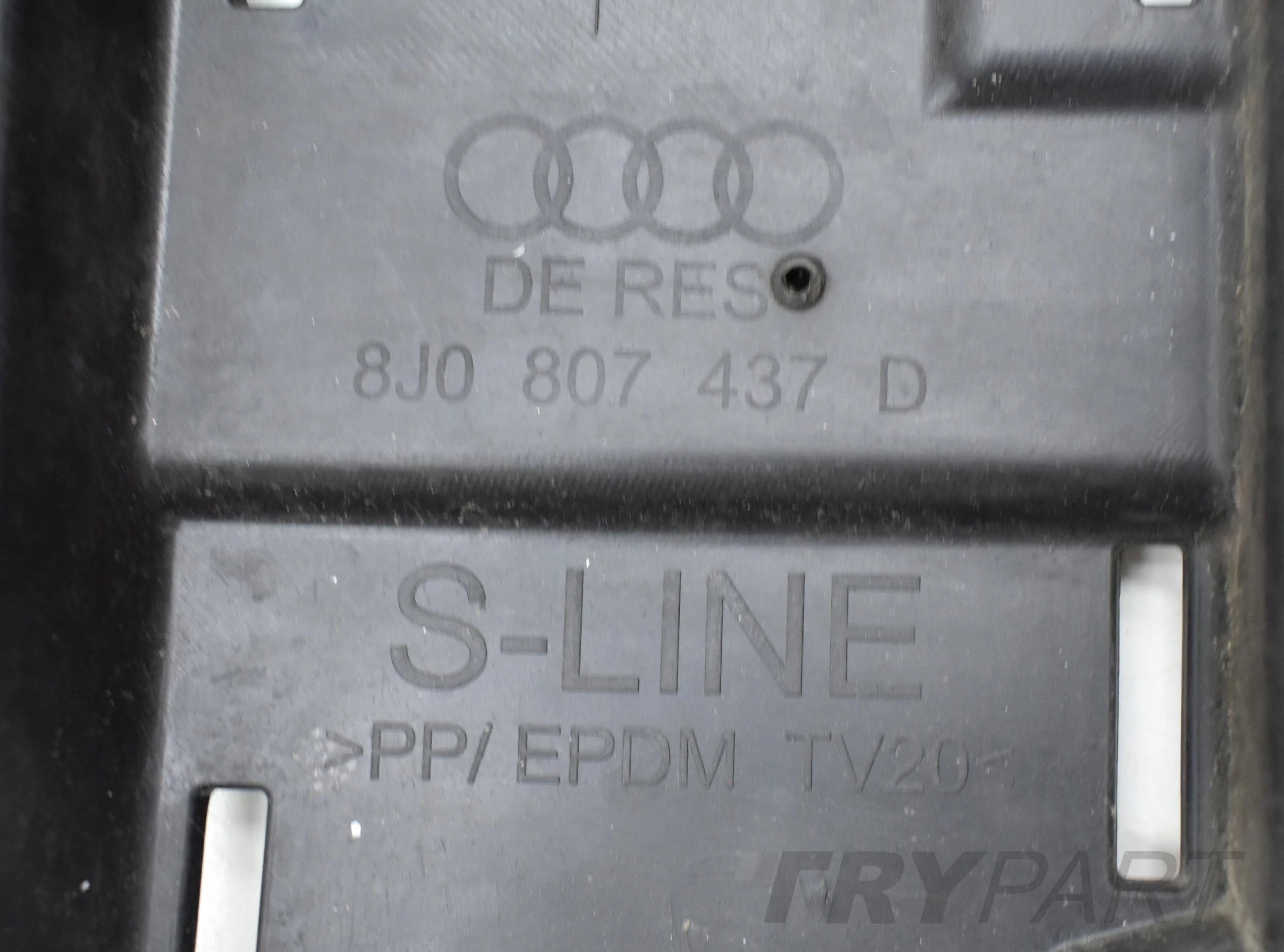 AUDI TT TTS 8J0 S LINE FRONT BUMPER ORG