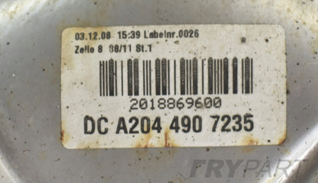 MERCEDES GLK W204 EXHAUST MUFFLER END ORIGINAL FULL