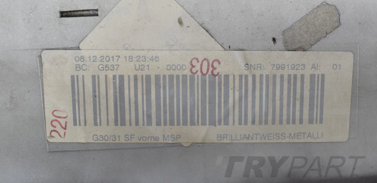 BMW 5 G30 G31 M PACKAGE FRONT BUMPER SUPER CONDITION