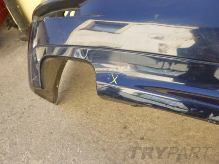 BMW 5 F10 LCI facelift sedan 13- rear bumper