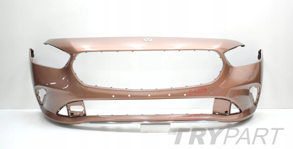 MERCEDES B-CLASS W247 FRONT BUMPER ORG + FULL CHROME