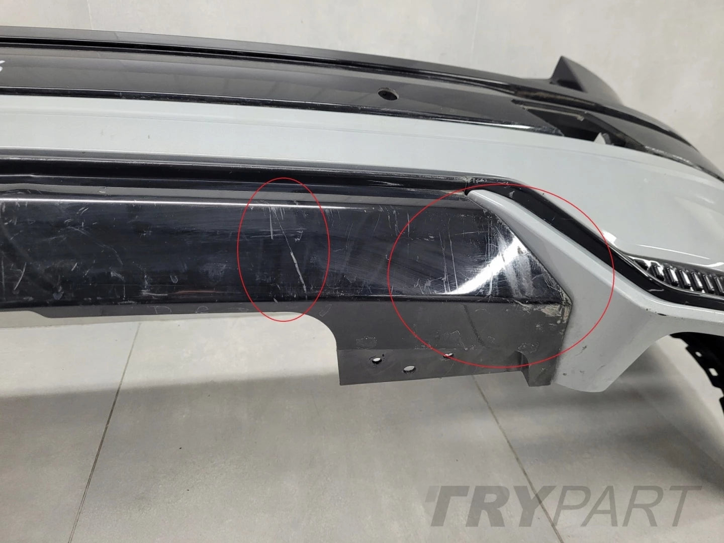 Rear Bumper for Volvo XC60 XC-60 II 2 Lift R-Design 21-