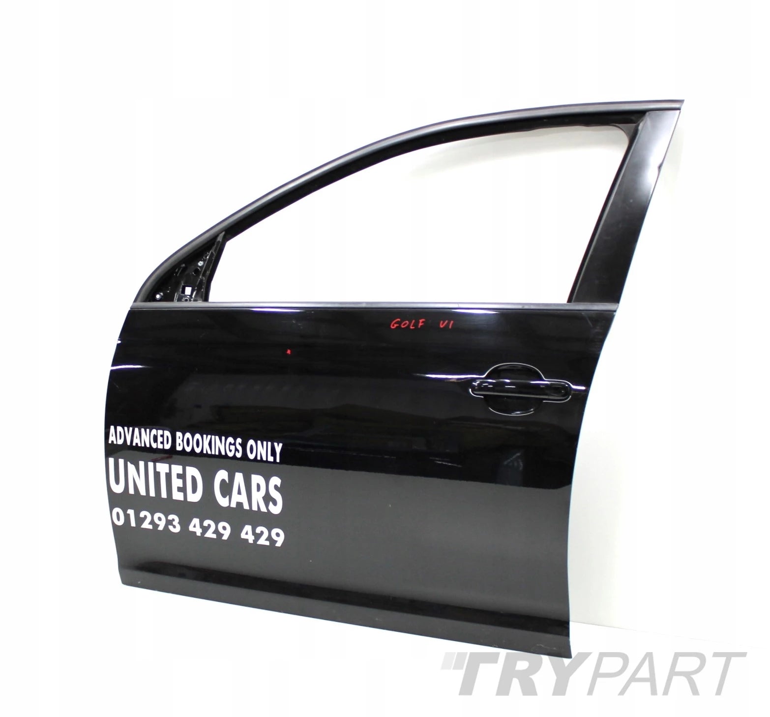 VW GOLF VI 6 5K FRONT LEFT DOOR ORG COMPLETE