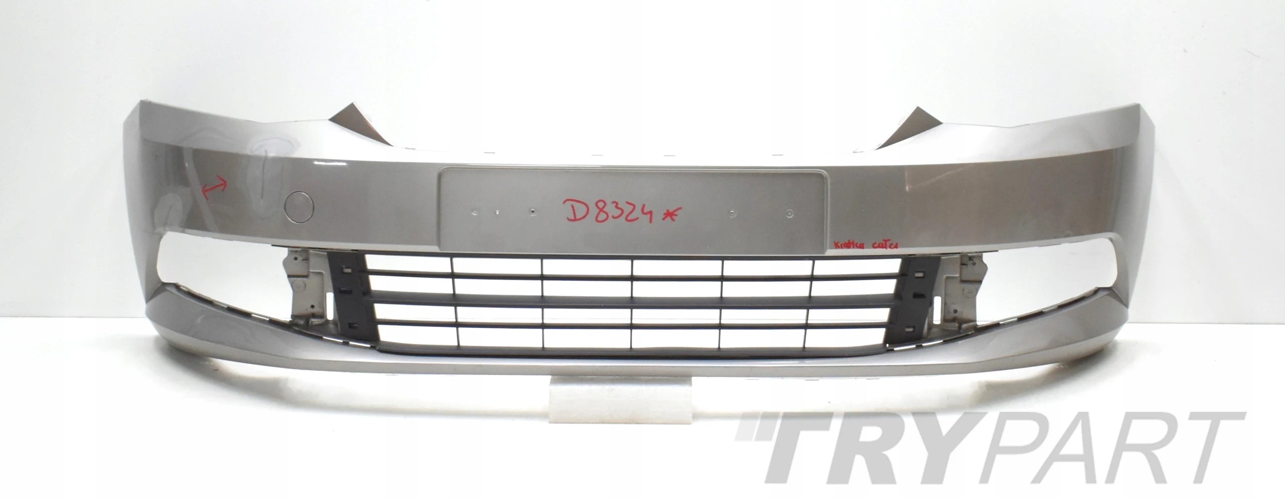 SKODA FABIA III 6V0 FRONT BUMPER ORG + GRILLE