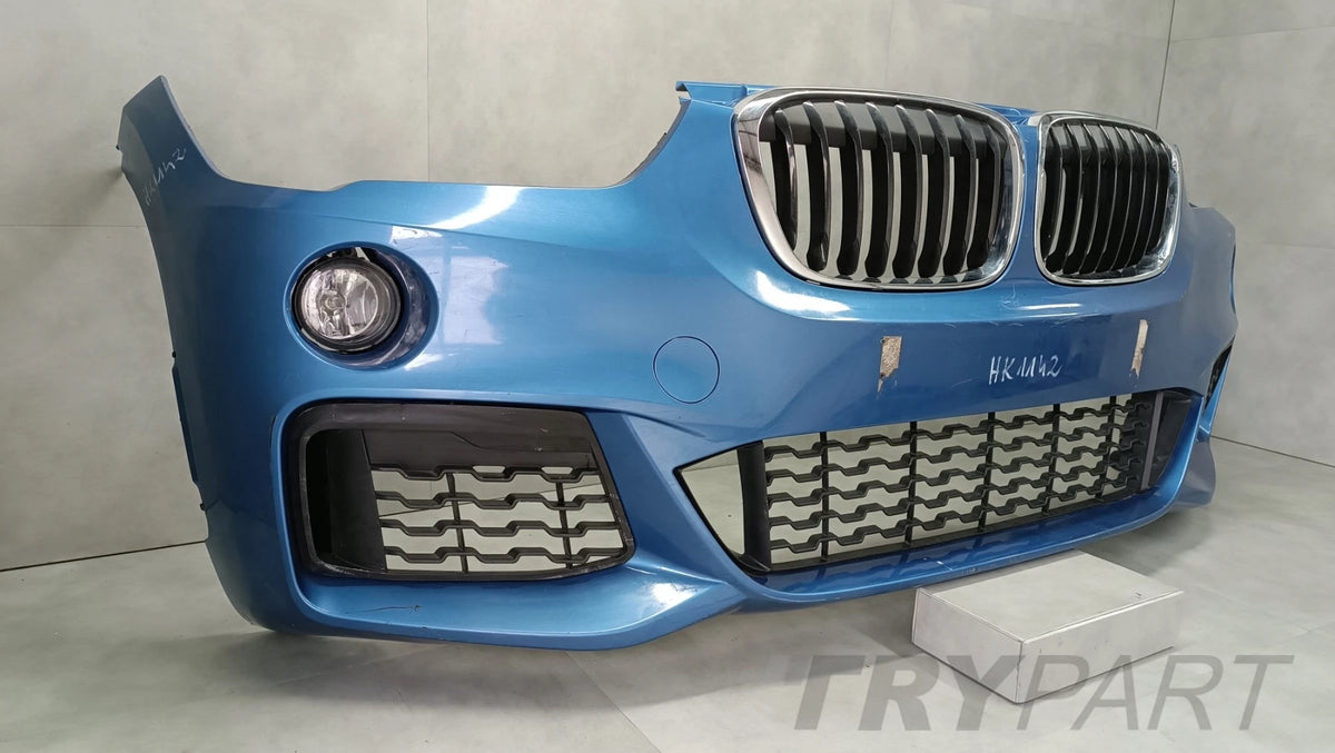 Front Bumper BMW X1 F48 M Sport Package 15-18 / + 2x Halogen
