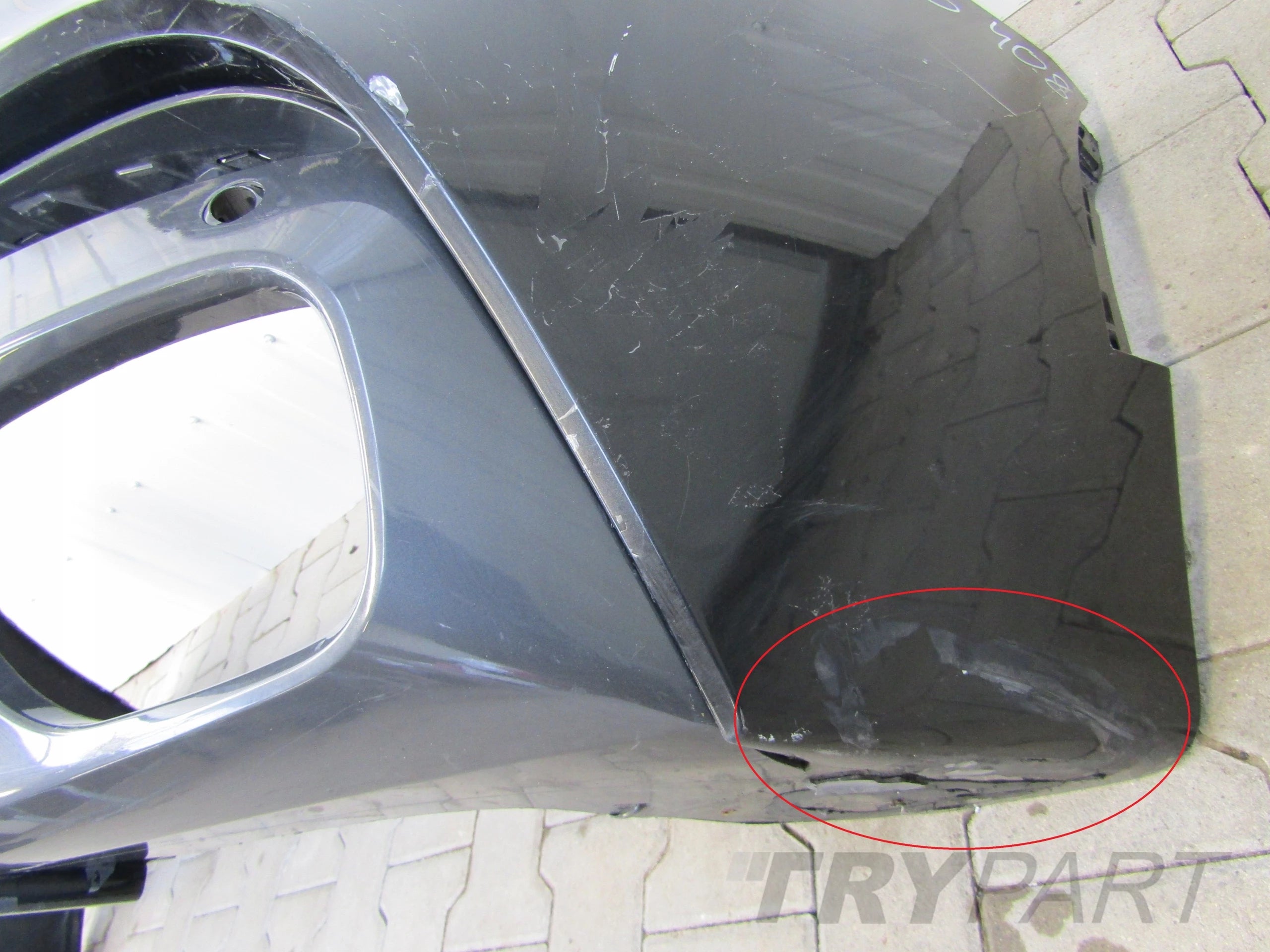 Rear Bumper BMW X6 F16 M Performance 14-19