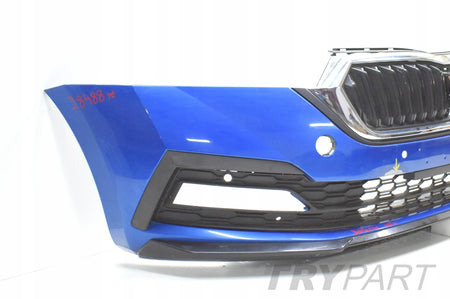 SKODA OCTAVIA IV MONTE CARLO FRONT BUMPER ORG + SPOILER + GRILLE