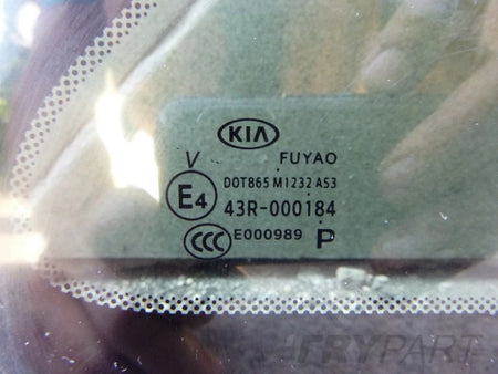 KIA NIRO Right Body Side Window
