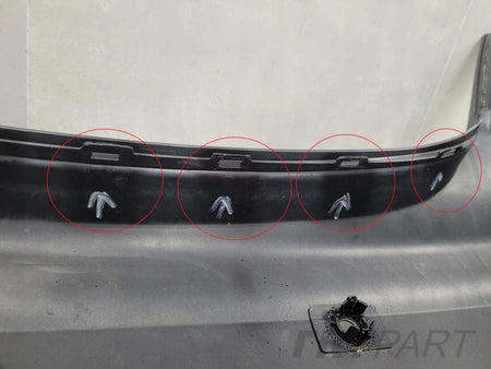 Rear bumper for Mercedes E-Class W213 Sedan AMG 15-20