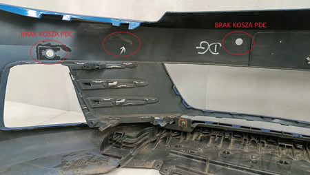 Front Bumper for Volkswagen VW Scirocco 3 III 1K8 Facelift 14-17 / + Spoiler