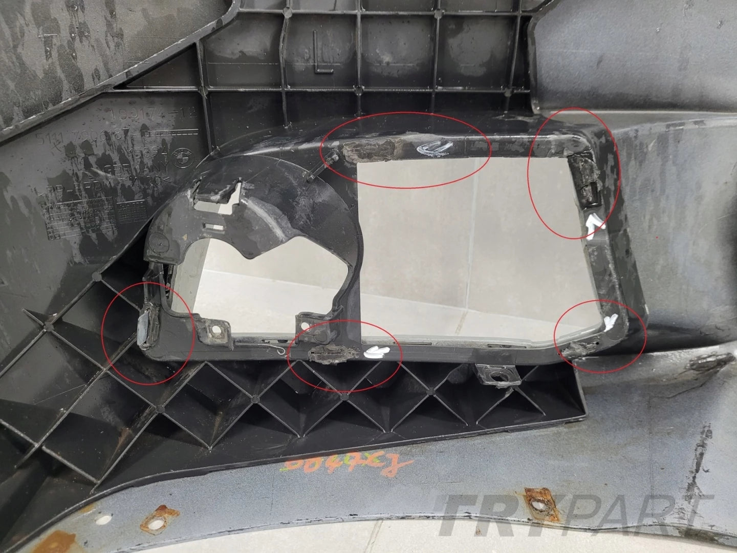 Front Bumper BMW 5 F10 F11 M-Package 09-12