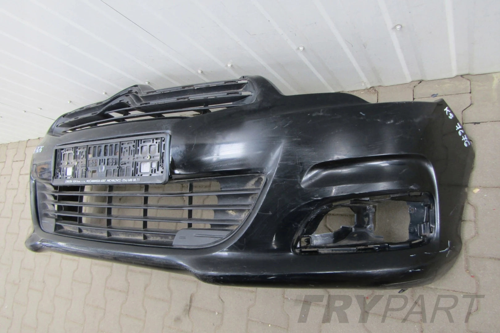 Front Bumper for Citroen C4 II 2 10-17