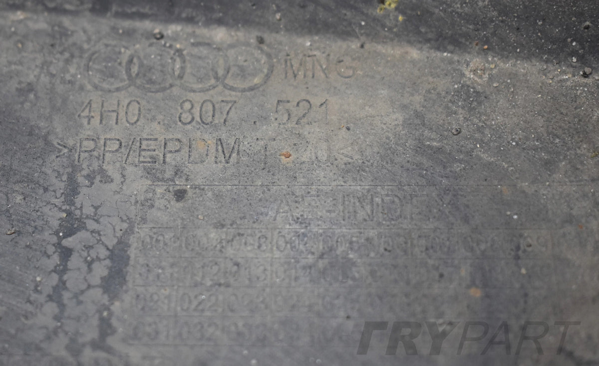 AUDI A8 D4 4H0 REAR BUMPER ORG