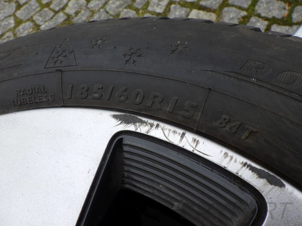 RENAULT 5.5J x 15 4x100 ET 38 ET36 wheels set