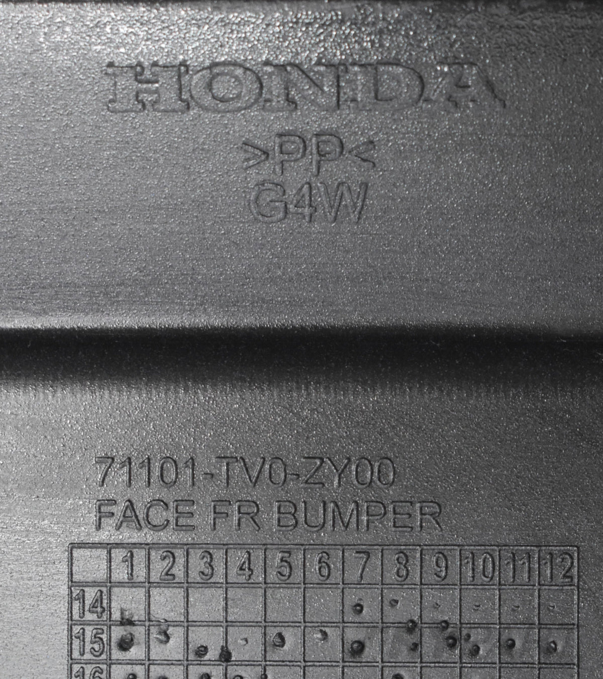 HONDA CIVIC IX LIFT FRONT BUMPER SUPER CONDITION