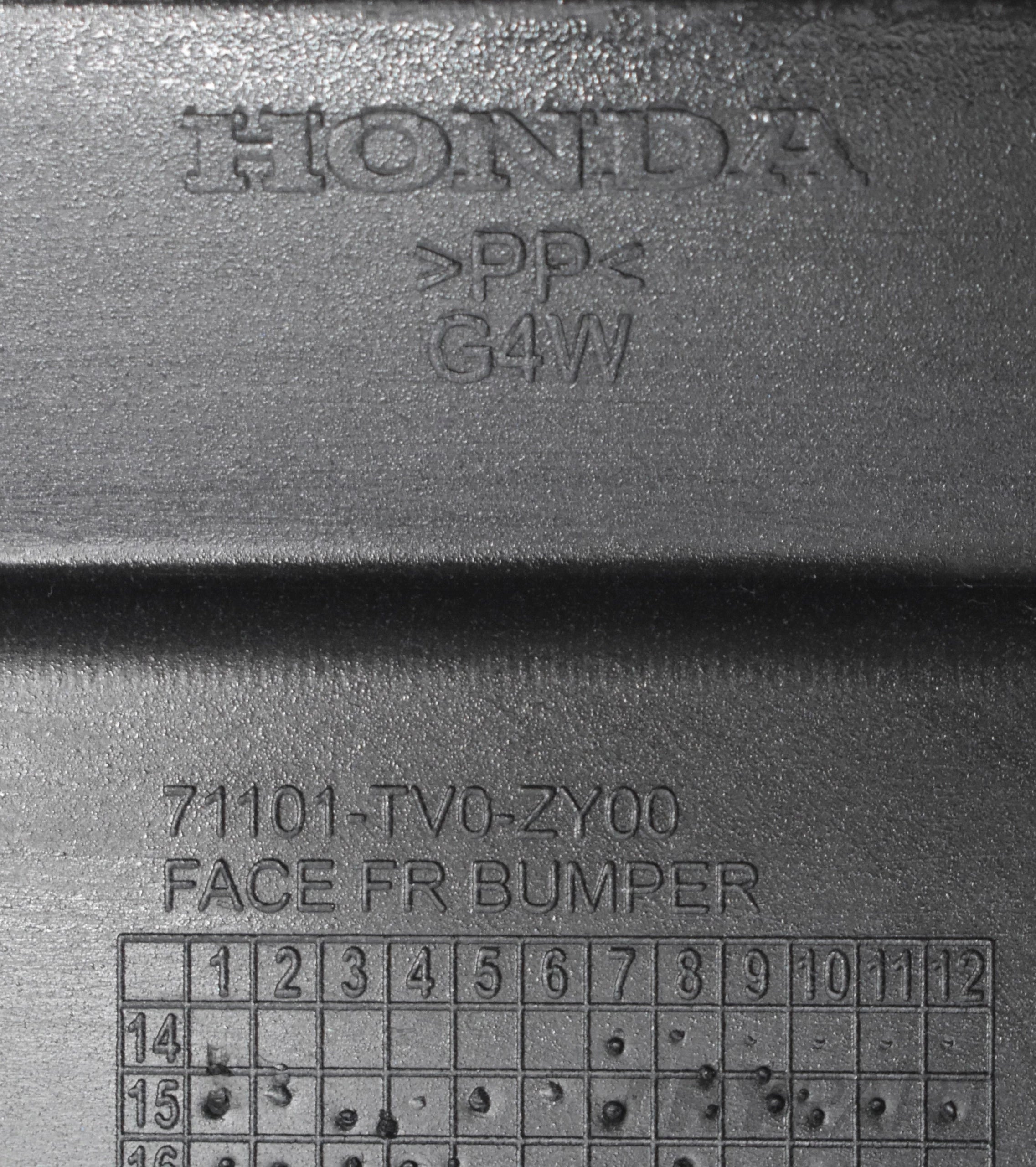 HONDA CIVIC IX LIFT FRONT BUMPER SUPER CONDITION