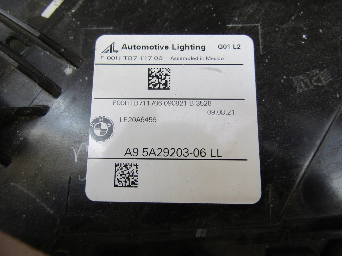 BMW X3 G01 X4 G02 Lift LCI FULL LED 21- LH Headlight 5A29203