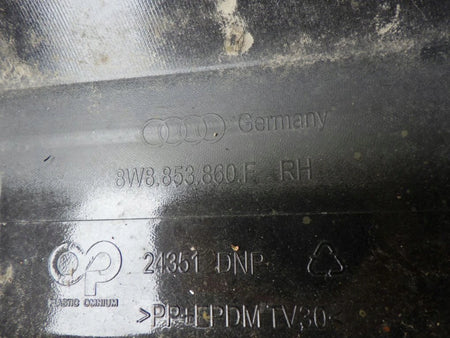 AUDI A5 SPORTBACK 8W 8W8 20- Right Sill Strip