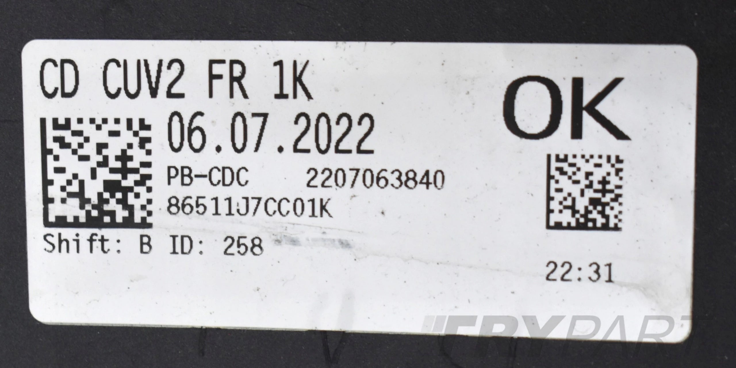 KIA X-CEED XCEED FRONT BUMPER ORG + BOTTOM