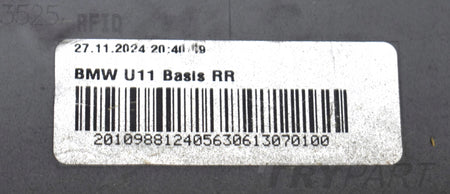 BMW X1 U11 REAR BUMPER ORIGINAL STANDARD BASIC + BOTTOM