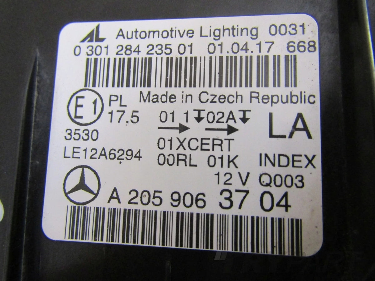 MERCEDES C-CLASS W205 HEADLIGHT ILS HYBRID 14-21 LH LEFT A2059063704