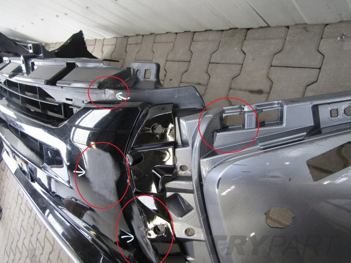Front Bumper for Mitsubishi Outlander 3 Hybrid Lift