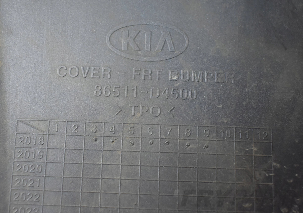 KIA OPTIMA IV LIFT FRONT BUMPER ORG