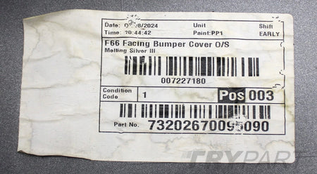 MINI COOPER F65 F66 FRONT BUMPER ORG 24+