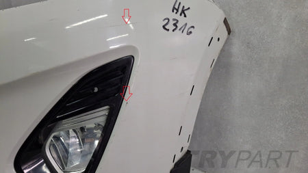 Front Bumper Ford Fiesta Mk8 VIII ACTIVE 17-21 / + Cover + Fog Lamp