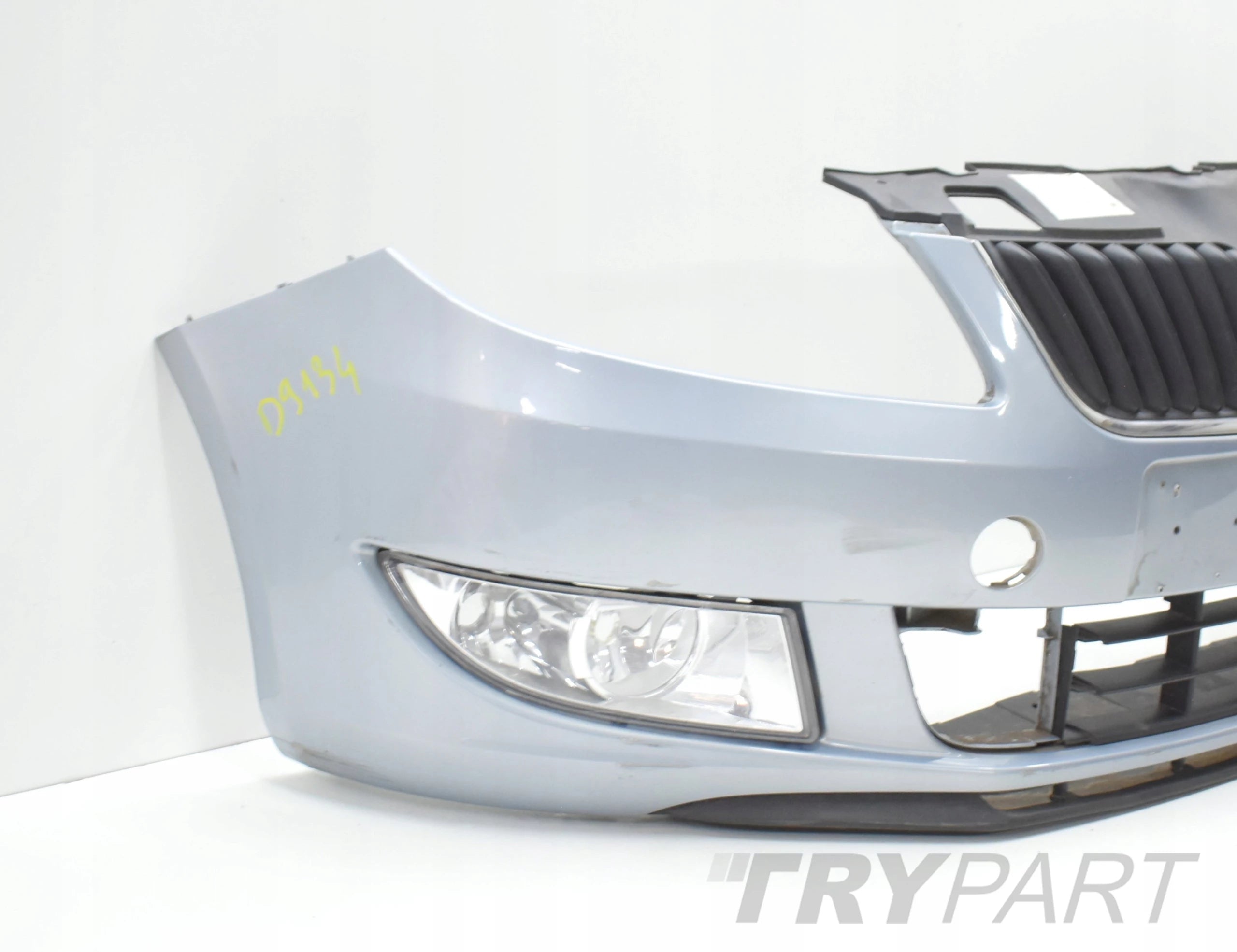 SKODA FABIA II LIFT 5J0 FRONT BUMPER ORIGINAL + GRILLE