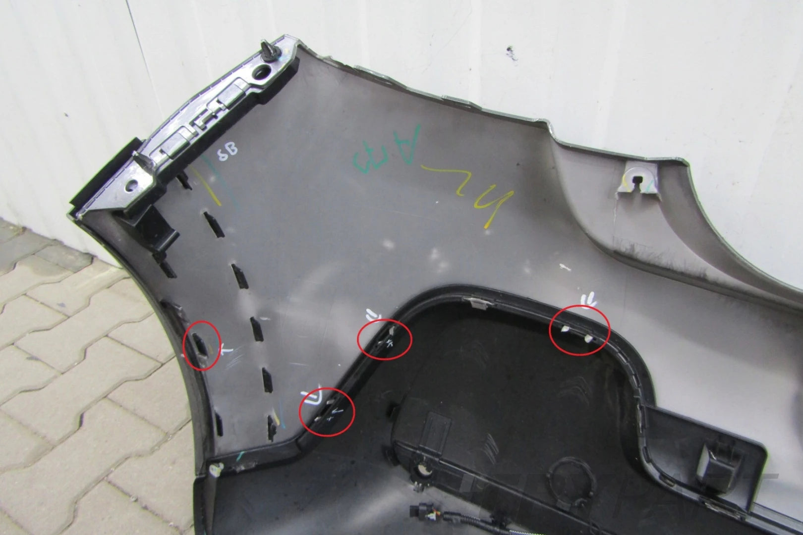 Citroen C3 III Rear Bumper 16- (Harness)