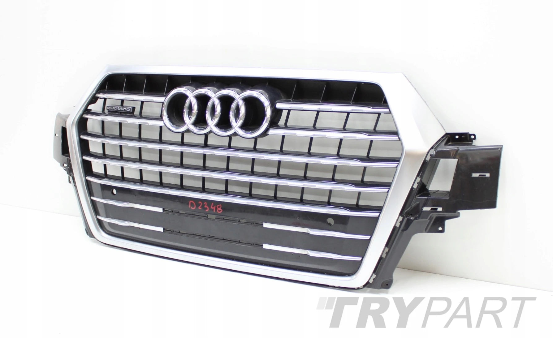 AUDI Q7 II 4M0 CHROME FRONT BUMPER GRILLE ORG 4M0853651