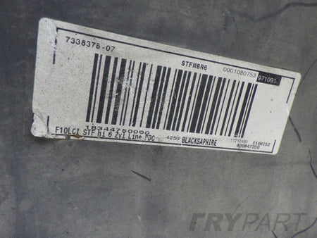 BMW 5 F10 LCI LIFT SEDAN 13- Rear Bumper
