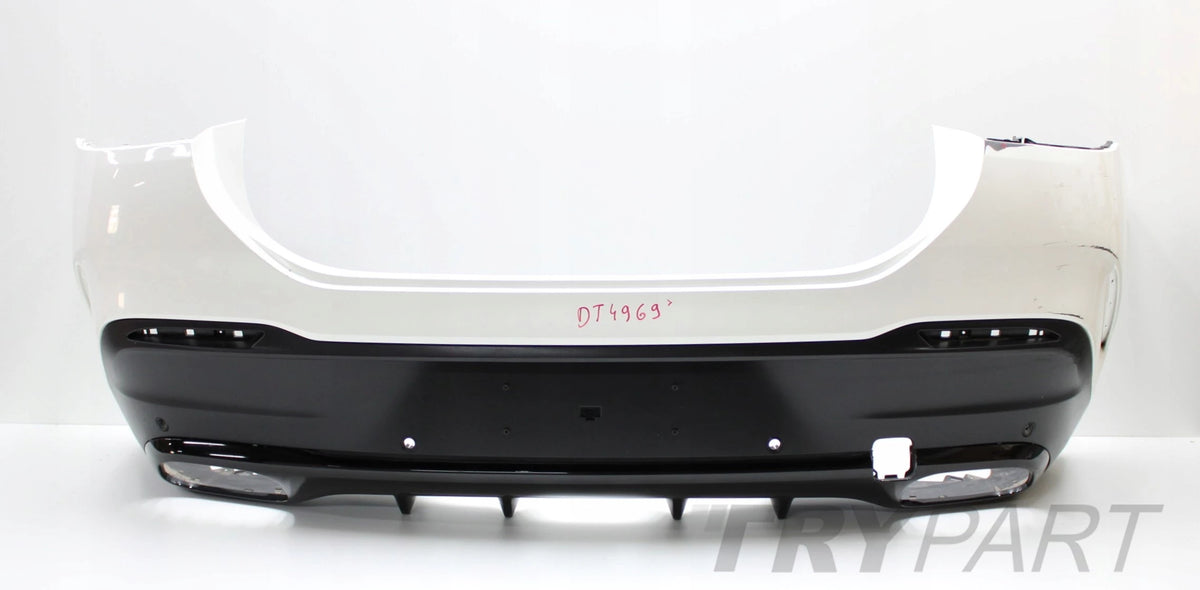 MERCEDES GLE COUPE W167 AMG REAR BUMPER ORG + CHROME