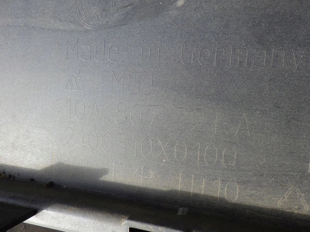VW ID3 ID.3 10A LIFT 22- Front Bumper