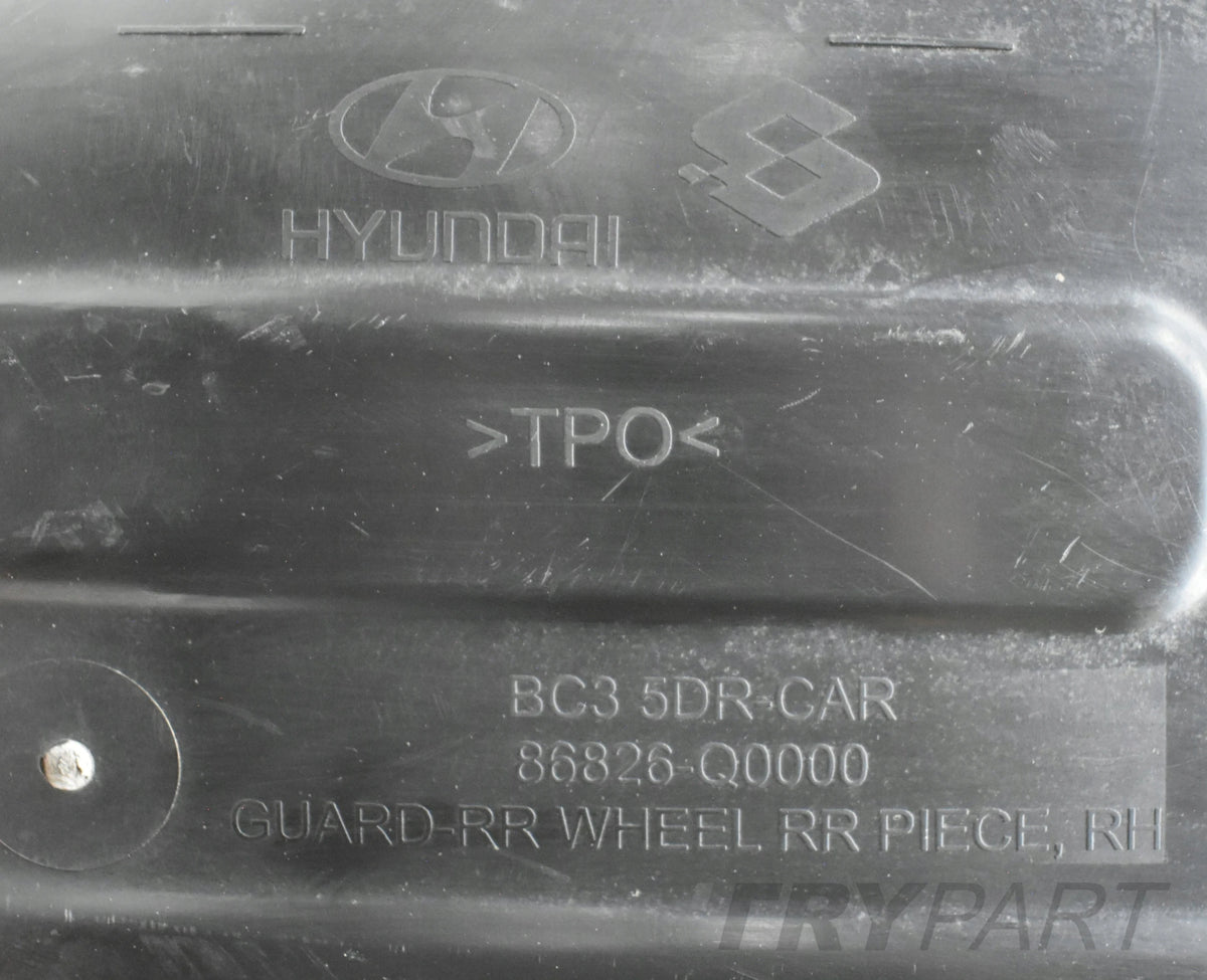 HYUNDAI I20 III REAR RIGHT WHEEL ARCH