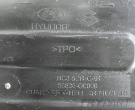 HYUNDAI I20 III REAR RIGHT WHEEL ARCH