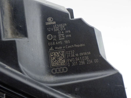 AUDI A4 B9 8W 8W0 FULL LED MATRIX 15- RIGHT HEADLIGHT