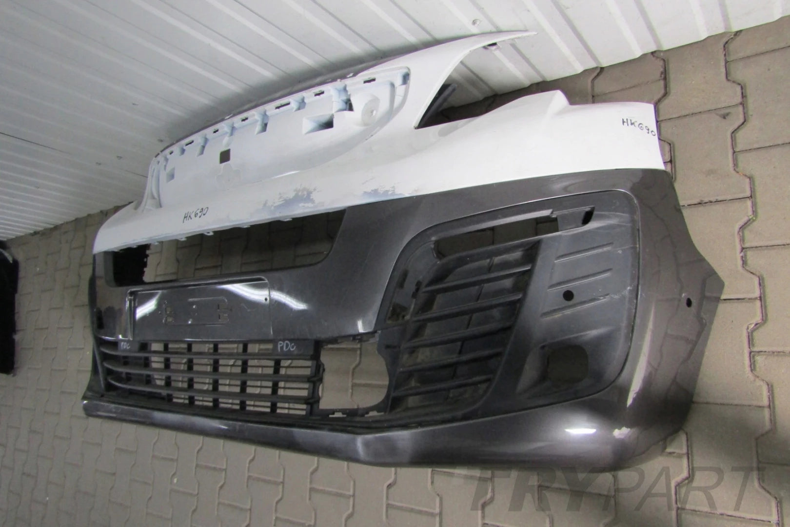 Front Bumper Peugeot Expert 3 III 16-