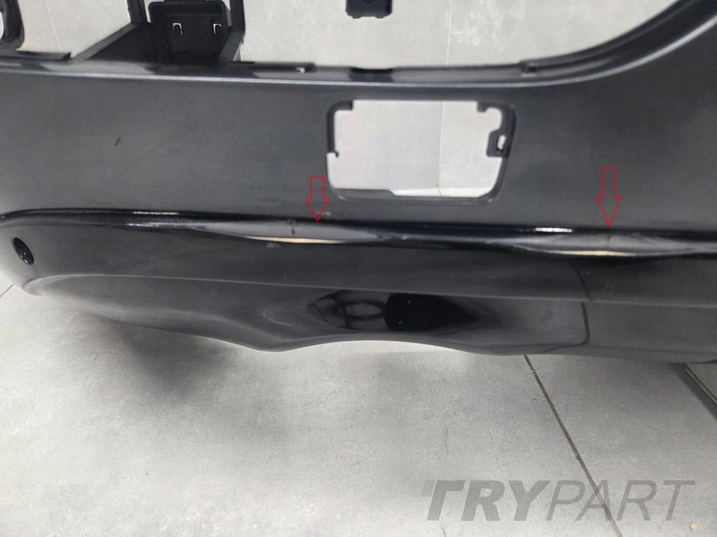 REAR BUMPER AUDI Q5 8R Lift 12-16