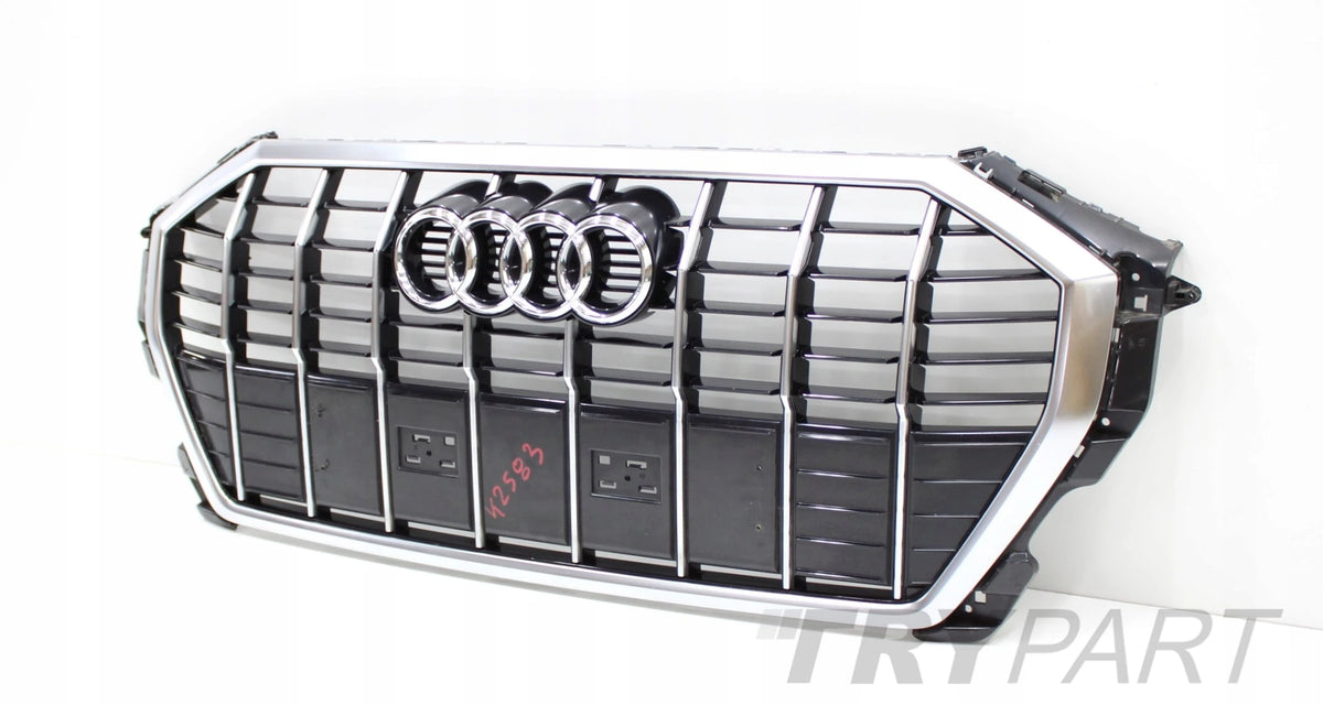 AUDI Q3 II 83A CHROME GRILLE FRONT BUMPER ORIGINAL 83A853651
