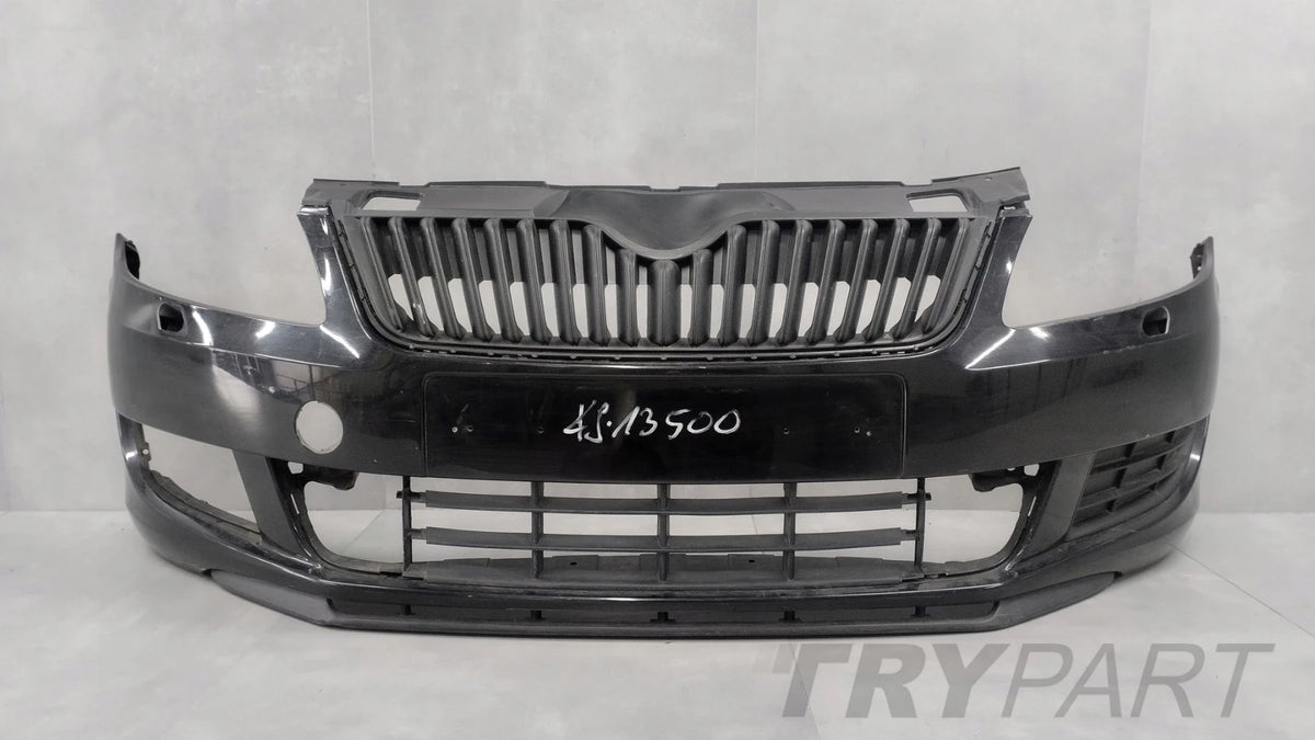 Front bumper Skoda Fabia 2 II 5J0 Lift 10-14