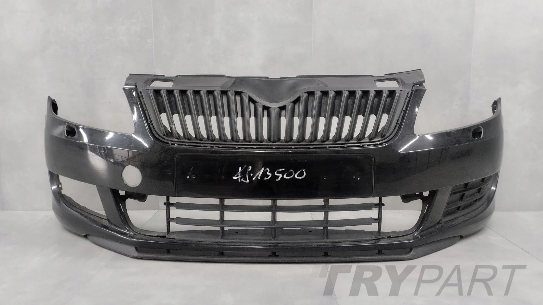 Front bumper Skoda Fabia 2 II 5J0 Lift 10-14