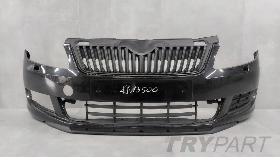 Front bumper Skoda Fabia 2 II 5J0 Lift 10-14