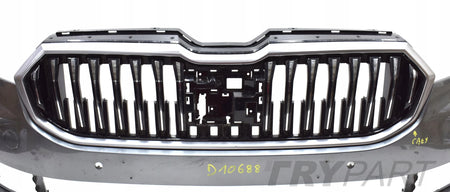 SKODA SUPERB IV 3P 3P3 FRONT BUMPER ORIGINAL + GRILL