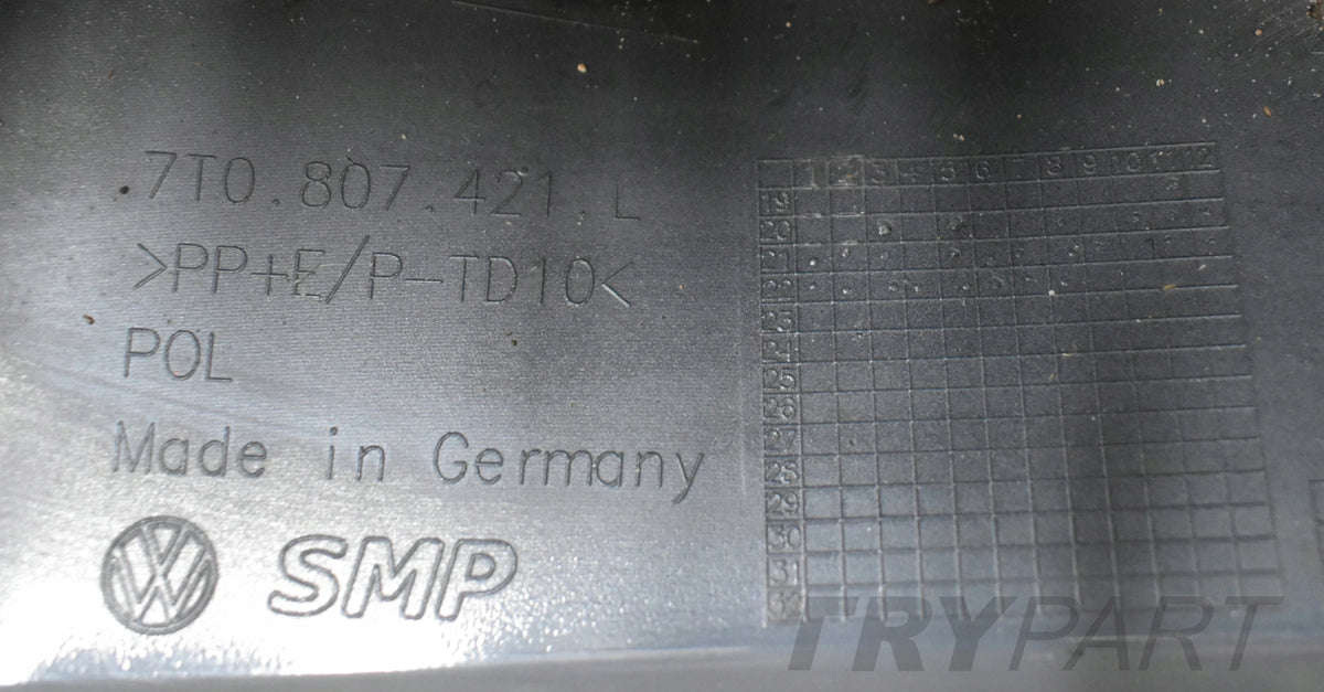 VW T7 MULTIVAN 7T0 REAR BUMPER ORG 7T0807421L