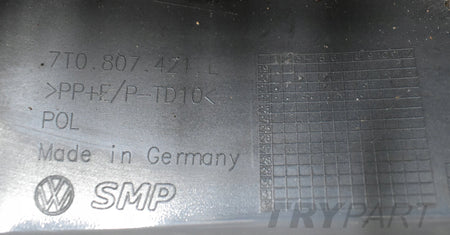 VW T7 MULTIVAN 7T0 REAR BUMPER ORG 7T0807421L