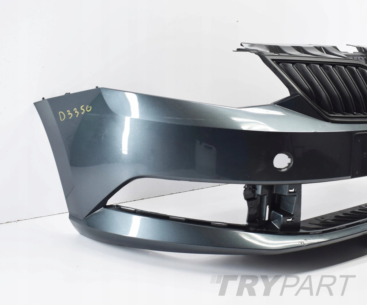 SKODA FABIA III 6V FRONT BUMPER ORG!